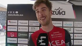 &Eacute;lie Gesbert - Interview au d&eacute;part - Etape 4 - Tour du Pays Basque 2025