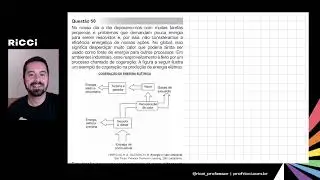 [Trabalho e energia] ENEM PPL 2010 | Quest&atilde;o 50 (Caderno Amarelo)
