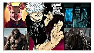 GOJO Vs ALL MONSTER MODPACK GTA SAN