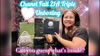 2021 CHANEL 21A COLLECTION TRIPLE UNBOXING I Pre-Fall M&eacute;tiers d&rsquo;Art Collection I FALL & WINTER PICS