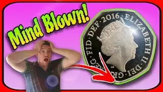 OVER EXCITED!! Found a SUPER RARE COIN Not Intended For Circulation! 50p hunt 😮😱🤯