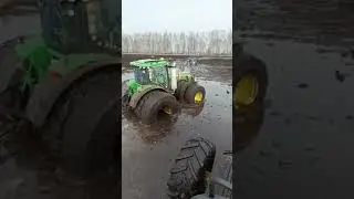 техника в грязи #беларус #мтз #джондір #трактор #врекомендации