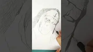 How To Draw Zombie Head For Halloween #halloween #shorts ##HALLOWEENENDS