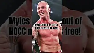 Myles Borne is out of NQCC now! He is free after his win against Charlie Dempsey! #wwe #fyp #sports