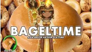 SUMMONERS WAR : Bageltime w/ LilSnoopy (Hathor the Wind Desert Queen testing)