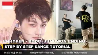 ENHYPEN Big Girls Don't Cry (JUNGWON ENDING PART) Dance Tutorial Step by Step Bahasa Indonesia