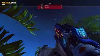 Soldier: 76 glitch on Necropolis