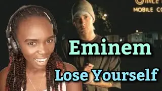 African Girl First Time Hearing Eminem - Lose Yourself | REACTION