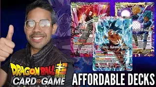 Best CHEAP Dragon Ball Super Decks In 2022!
