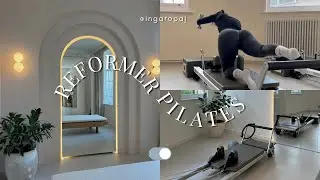 I Tried REFORMER PILATES For the First Time : WAS IT WORTH THE HYPE? | Inga Ropaj