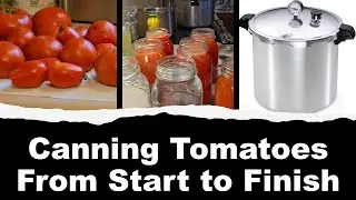 How to Can Tomatoes with the Presto Pressure Canner