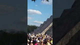 El Castillo, Chichen Itza,  Spring Equinox. Serpent of Light