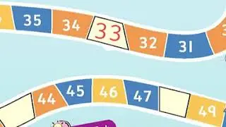 Missing number 1 to 50 Hop Skip And Jump Numeracy Primer 1