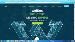 WeiDex [ICO Review] Decentralized Exchange