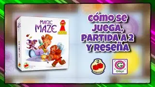 Magic Maze ⏱  Cómo se juega + partida + reseña🔇