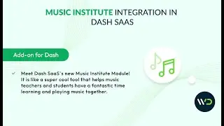 Music/Management Institute System | A Step-by-Step Guide | Dash SaaS