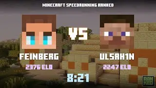 Feinberg VS ulsah1n | Welcome back Feinberg | MCSR Ranked