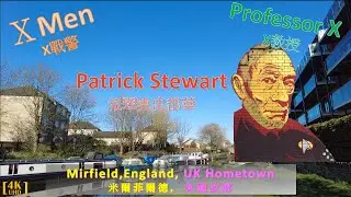 X-Men Patrick Stewart hometown in England / X戰警教授住過這裡,英國旅遊4K / Anywhere Walking Tour