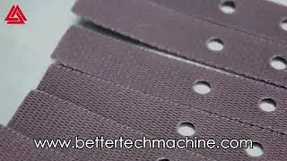 Webbing Strap Punching Hole and Cutting Machine - Bettertech