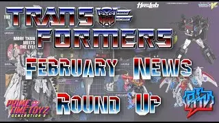 Transformers News - Monthly Roundup - February 25: HasLab, Blokees, Hearts of Steel, Masterpiece!