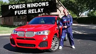 BMW X3 X4 POWER WINDOWS FUSE RELAY LOCATION 2010 2011 2012 2013 2014 2015 2016 2017 2018