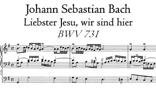 Bach - Liebster Jesu, wir sind hier, BWV 731 - Riepp organ, Ottobeuren, Hauptwerk