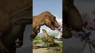 T.Rex and Juvenile, Life Finds A Way | Jurassic World Evolution 3
