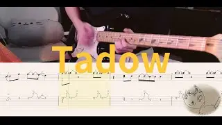 Tadow Electric Guitar cover Tabs Masego & Fkj 기타 커버 타브악보