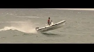 RIB Vento 500  rough sea 