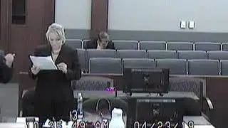 Ex-parte hearing in open court
