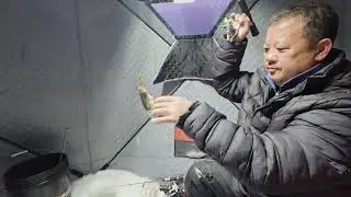Сегодня вечером мы с мужем отправимся на подлёдную рыбалку.