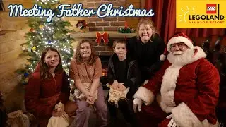 Встреча с Дедом Морозом 🎅 в LEGOLAND Windsor Resort в 2025 году