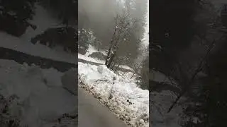 Murree snowfall in 2021 😶&zwj;🌫️🥶🥶