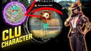 CLU CHARACTER FULL DETAIL IN HINDI||CLU CHARACTER BEST TIPS & TRICKS IN FREE FIRE||