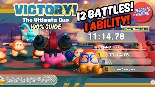Kirby and the Forgotten Land | Ultimate Cup Guide | Defeat All 12 Boss Encounters with 1 Ability!
