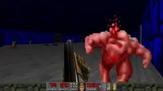 Doom II MAP31 Wolfenstein (Secret Level) Ultra-Violence 100% Secrets + Items