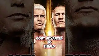Cody Rhodes Advances To King Of The Ring Finals 😲 #wwe #codyrhodes #shorts