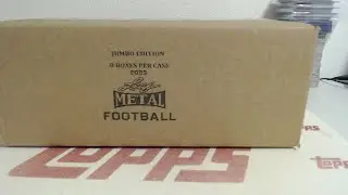 2025 Leaf Metal Jumbo Football 8 Box Case Player Break #1 (6-12-25)