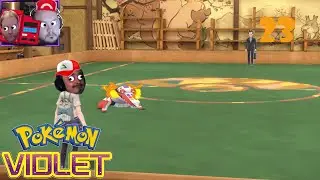 Licking lemons with gym leader Larry | Pokemon Violet | EP. 23 | Low Resolution Plays