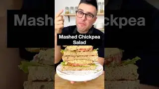 Mashed Chickpea Salad (Greek Yogurt)