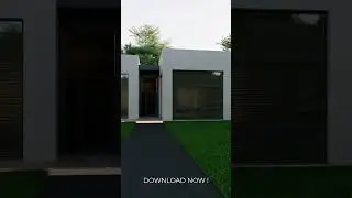 Modern House Plan with Terraces | Single Floor