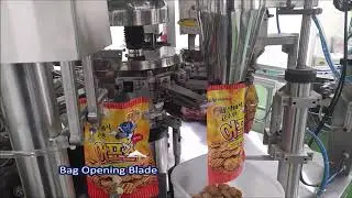 Korea-Rotary Pouch Packaging Machine-Snack