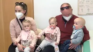 Trojčata Kropovi prospívají výborně