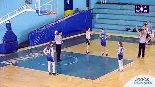 #Jogos Escolares 2017 - Basquete Feminino ES x SC - Semifinal