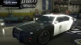 GTA Online - Bravado Police Buffalo Cruiser Customization