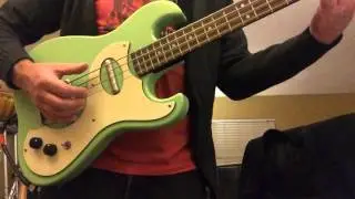 For sale, 2011 Danelectro hollow body bass