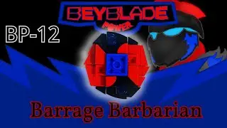 The Ultimate Attack Type??: Barrage Barbarian |BP-12| Lego Beyblade Review & Test Battles