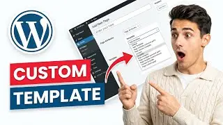How to create custom page template in WordPress (Easiest Way)(2026 Guide)