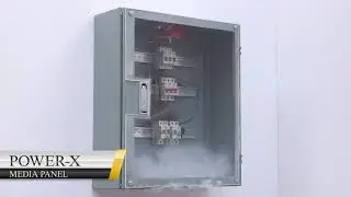 Video Pemadaman Korsleting listrik pada titik area Panel Listrik Menggunakan Power X