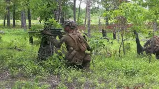 The U.S. Marine Corps Rifle Squad Competition at Quantico, Virginia